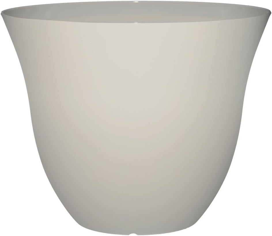 15" Honeysuckle Planter in Grained Beige