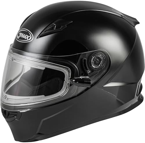 GMAX FF-49S Full-Face Helmet w/Electric Shield (Black, 2X-Large) - FMVSS 218 Approved