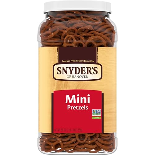 Snyder's of Hanover Mini Pretzels, 100 Calorie Individual Packs, 36 Ct