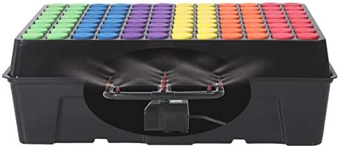 HORTIPOTS Aeroponic Clone Machine 48 Site for Plant Cuttings Propagation Using 2 in Neoprene Inserts
