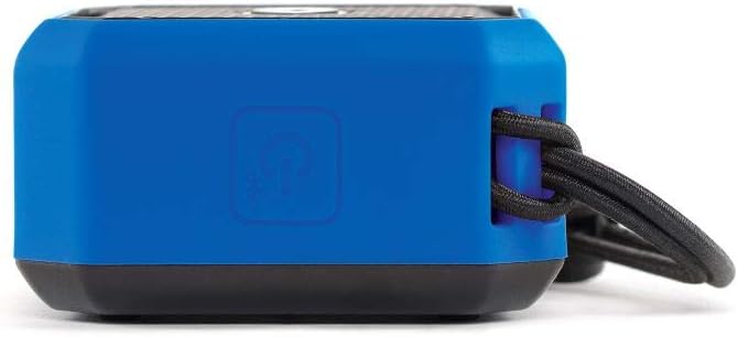 ECOXGEAR EcoPebble Lite GDI-EXPLT502 Rugged Waterproof Floating Portable Bluetooth Wireless 5-Watt Mini Smart Speaker (Blue)