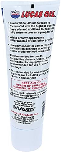 Stens White Lithium Grease for Lucas Oil 10533