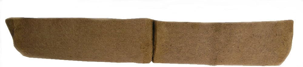 Molded Coco Fiber Liner - 72 Inch Window Hayrack Planter -Comes as a Pair of 36 Inch