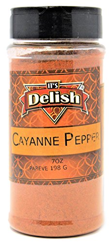 Cayenne Pepper Powder by It’s Delish, 5 LBS Bulk Bag | All-Natural Red Pepper Powder for Cooking, Camping, and Meals | Kosher and Non-GMO