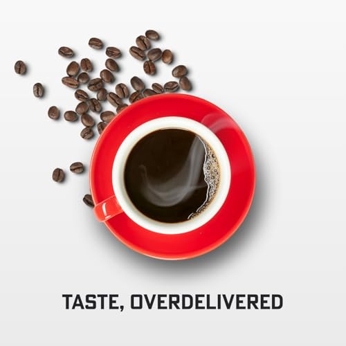 Eight O'Clock Coffee French Roast, 12 Ounce (Pack of 6) Dark Roast Ground Coffee, Robust, Smoky & Complex, 100% Arabica