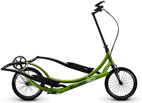 8C Long Stride Outdoor Elliptical Bike - Converts to Indoor Bike | Hybrid Outdoor and Indoor Cardio Trainer Exercise Bikes for Home, Elliptical Bicycle