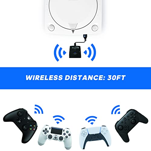 Sega Dreamcast DC Fighting Stick for Arcade1Up Cabinet, Play Sega Dreamcast DC on The Cabinet, Joysticks Specially Designed for Arcade1Up