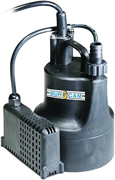 BURCAM 300506SB 1/6HP Automatic Submersible Utility Pump