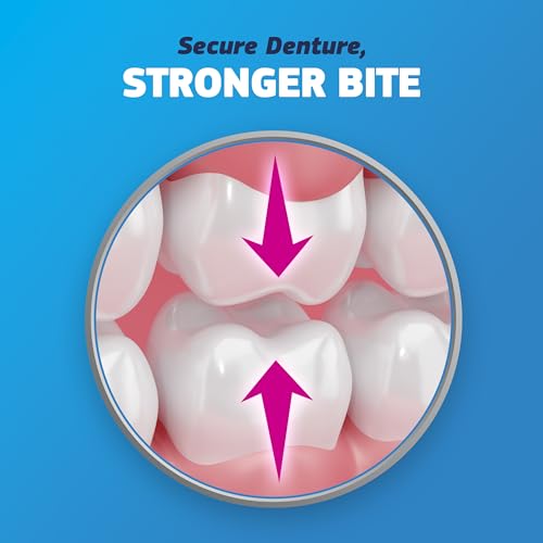Fixodent Complete Denture Adhesive Cream, Original, 2.4 oz (3-Pack) – Strong False Teeth Glue, Secure Dental Adhesive for Full and Partial Plates