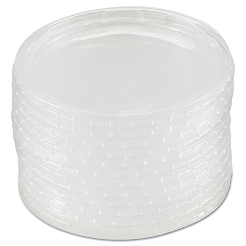 Clear 32oz Plastic Deli Containers, Bulk Pack of 500, Round, Universal Lid Available, Meal Prep, Strong Commercial Polypropylene, Food Service, Made in the USA