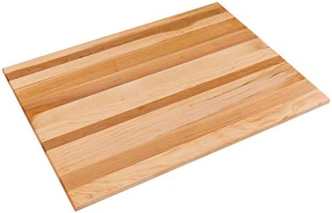 Labell Large Canadian Maple Edge Grain Cutting Board, 18 x 24 x 0.75 in | Chopping Board, Food Prep, Natural, Durable, Charcuterie, Serving, Styling