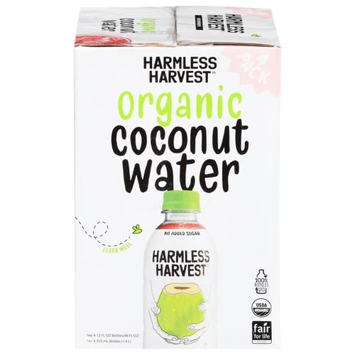 Harmless Harvest Organic Coconut Water, 32 Oz Bottle