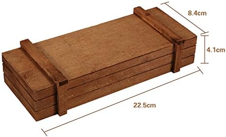 Wooden Plant Seeds Box, 2 Colors Randomly Indoor Outdoor Windowsill Kitchen Garden/Flower Planter Trough (3Pcs)