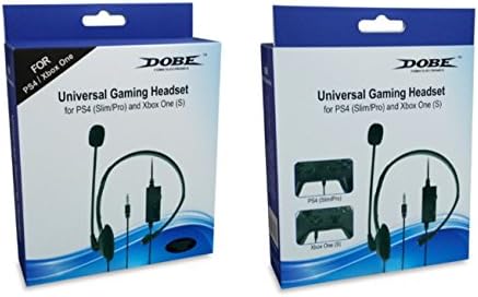 GDreamer PS4 Headset with Volume Control & Retractable Cable for Playstation 4 Gaming Consoles