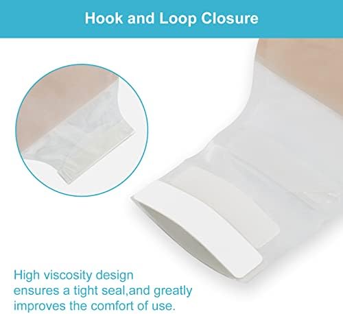 20 PCS Colostomy Bags, Ostomy Supplies,One Piece Drainable Ostomy Pouch with Hook and Loop Closure for Ileostomy Stoma Care, 15mm-60mm Cut to Fit