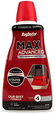 Rug Doctor Max Advanced Deep Carpet Cleaner Solution 52 oz