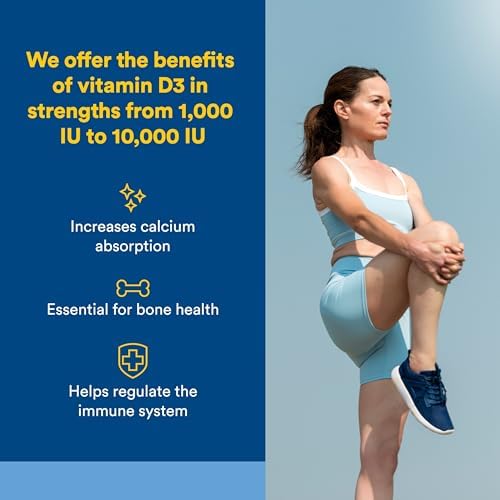 Natural Factors, Vitamin D3 2000 IU (50 mcg), Supports Strong Bones, Muscles and Immune Function, 120 Softgels