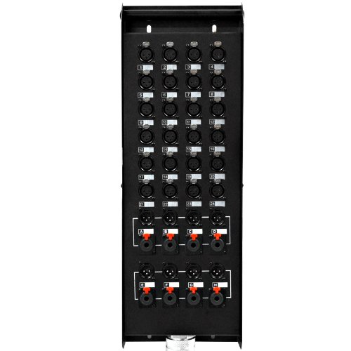 Seismic Audio - SAXQ-16x8x25 - 16 Channel 25' XLR Snake Cable with XLR and 1/4" Returns on the Box