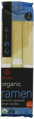 Hakubaku Organic Ramen Noodles, 9.5 OZ