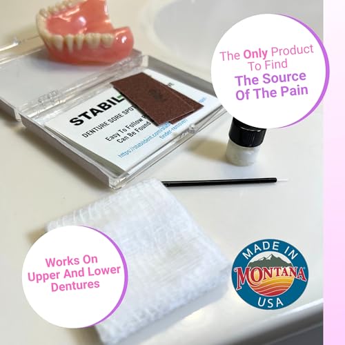 Denture Sore Spot Find And Remove Kit