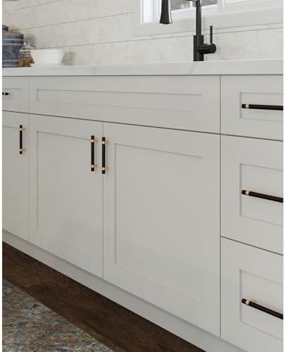 Design House Brookings Kitchen Sink Base Cabinet, 36", White | Floor Mount, Contemporary/Modern, Wood, Kitchen, 561498