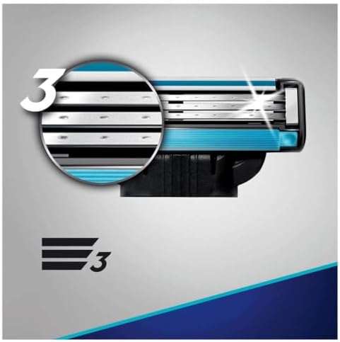 Gillette Mach 3 Razor Refill 20 Count (5 Pack of 4)