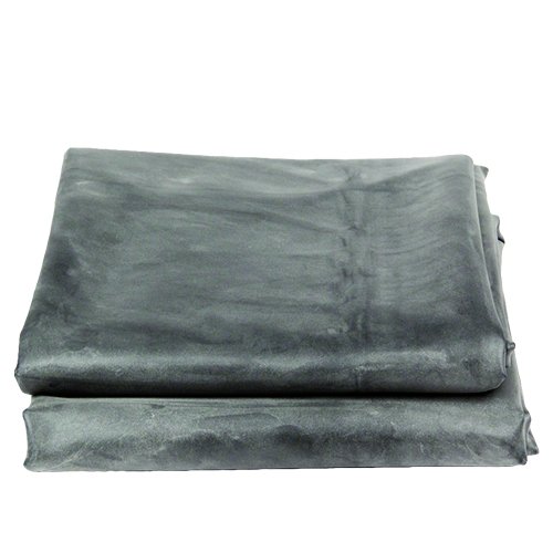 AquaTough 15 Feet x 15 Feet 45 Mil Pond and Water Garden Liner - Durable EPDM Rubber Easy to Install - Black - Koi Fish and Plant Friendly - Resists