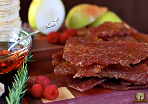 Mahogany Smoked Meats: Honey Turkey Jerky - 16oz