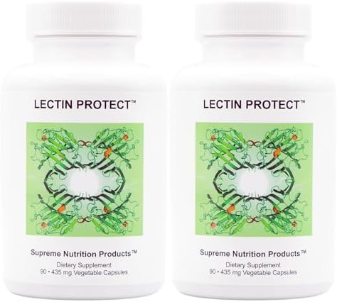 Supreme Nutrition Lectin Protect, 90 Pure Herbal Combination Vegetarian Capsules