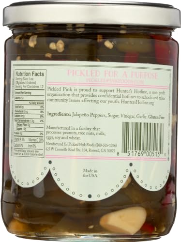 Pickled Pink Foods Llc Jalapenos Sweet Heat