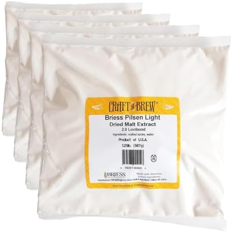 Craft a Brew - Dry Malt Extract for Brew Kit - All Purpose Base Extract - 1 Pound Bavarian Wheat - For Any Beer Style - Effective Fermentation