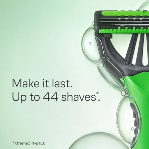 Schick Xtreme 3 Sensitive 3-Blade Disposable Razors for Men, 12 ct