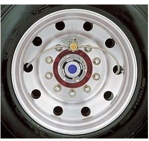 Crossfire Dual Tire Pressure Equalization System, 105 PSI, one per pkg. (CF105STABT) | Mounts to Lug/Hubcap/Drive Axle, Blowout Safety Isolation
