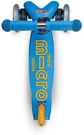 Micro Kickboard | Mini Kids Scooter for Ages 2-5 | Children up to 110 lbs | 3 Wheel Lean-to-Steer Design | Adjustable T Bar | Smooth Ride PU Wheels