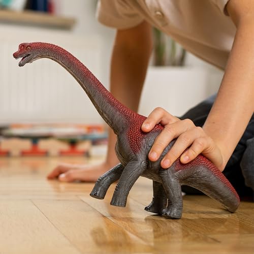 Schleich Dinosaurs - Brachiosaurus Toy Dino Figurine - Kids Ages 4+ | 14581 | Dinosaur Figurine, Realistic Animal Toys, Dino Figure for Boys and Girls, Screen-Free Imaginative Pretend Play