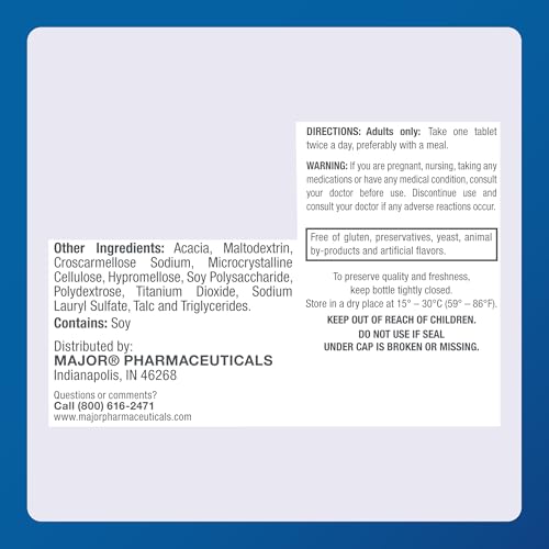 Major Oyster Shell Calcium 500 mg - Calcium Supplement - 150 Tablets (1 Pack)
