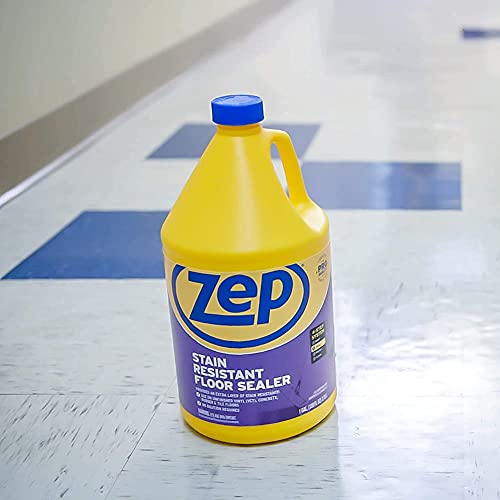 Zep Stain Resistant Floor Sealer - 1 Gallon - ZUFSLR128 - Durable, Long Lasting Seal