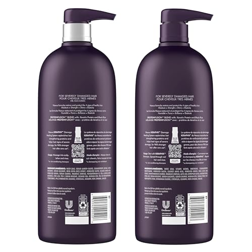 NEXXUS Keratin Protein Keraphix Shampoo & Canditioner for Damaged Hair 33.8 oz