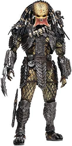 Alien vs. Predator: Unmasked Scar Predator 1:18 Scale Action Figure, Multicolor
