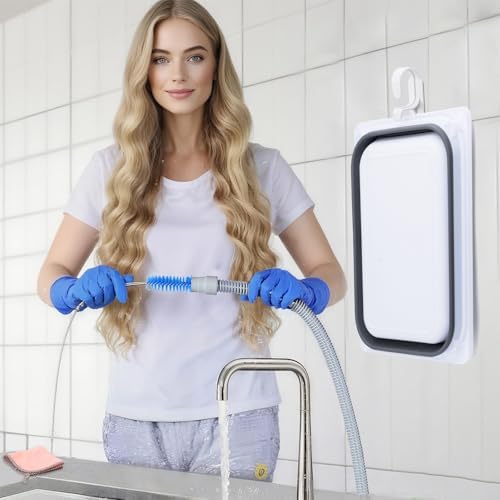 Upgraded CPAP Cleaning Kit, 7 ft Tube CPAP Cleaner Brushes for 15mm, 20mm and 22mm Hoses, CPAP Cleaning Supplies for Hose and Mask