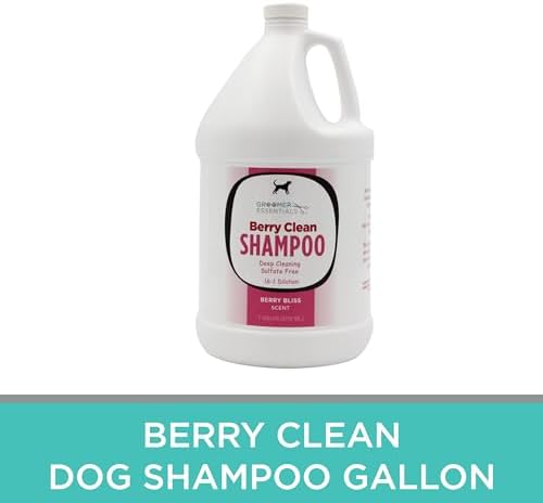 Groomer Essentials Berry Clean Dog Shampoo Gallon