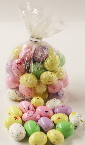 Scott's Cakes Speckled Chocolate Malted Eggs in a 1 Pound Bunny Hop Bag