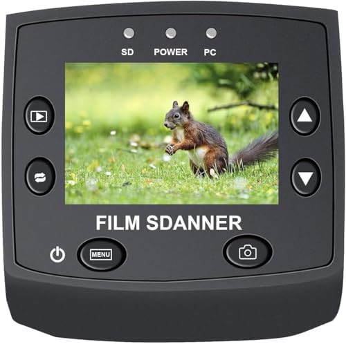 DIGITNOW! 135 Film Negative Scanner High Resolution Slide Viewer, Convert 35mm Film &Slide to Digital JPEG Save into SD Card