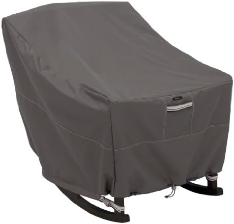 Classic Accessories Ravenna Water-Resistant 27.5 Inch Patio Rocking Chair Cover, Patio Furniture Covers Taupe