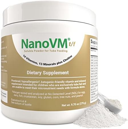 1-3 Years, Allergen-Free Multivitamin for Kids, Unflavored Dietary Supplement, Powdered Supplement with 14 Vitamins & 13 Minerals, Low-Carbohydrate Toddler Vitamins, 275g - Solace Nutrition