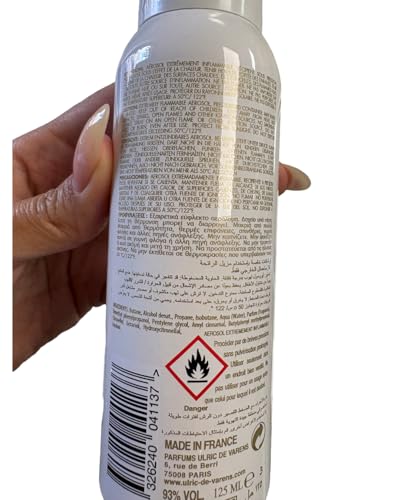 VARENSIA WHITE by Ulric de Varens, DEODORANT SPRAY 4.2 OZ