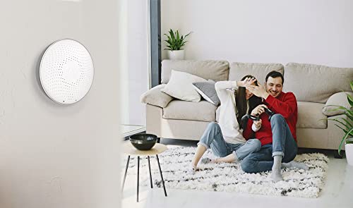 Airthings 2950 Wave Radon - Smart Radon Detector with Humidity & Temperature Sensor – Easy-to-Use – Accurate – No Lab Fees – Battery