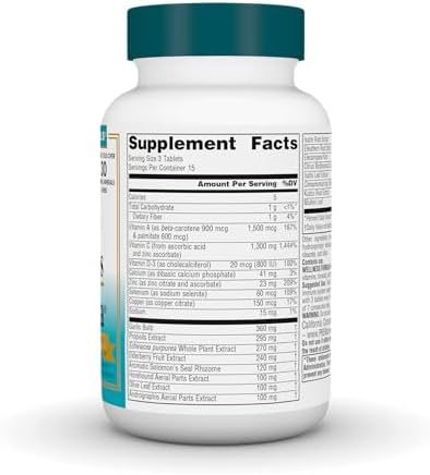 Source Naturals Wellness Formula, Advanced Immune Support* - 180 Tablets | Bio-Aligned Vitamins & Herbal Defense with Vitamin C Plus 30 other Vitamins, Minerals & Herbs for Immune System Support*