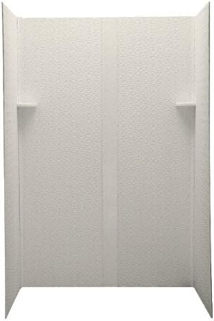 Swanstone DK-326072BA-058 Solid Surface 4 Panel Shower Side and Back Wall, Tahiti Matrix
