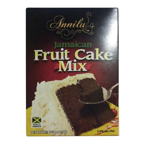Jamaican Fruit Cake Mix - Annilu 1.7 Lb - Product of Jamaican